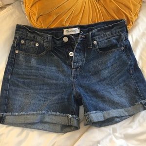 Madewell High Waisted Shorts